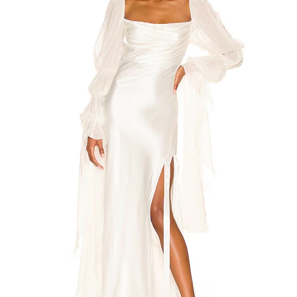 For Love And Lemons Dresses & Skirts - For Love and Lemons x REVOLVE Willow Gown in White